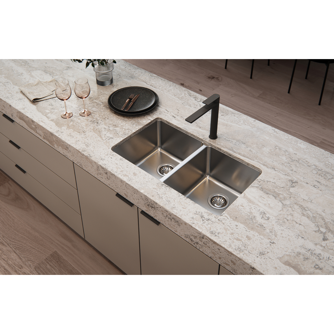 2000 Series Single Bowl Under / Over Phoenix Sink - Stainless Steel
