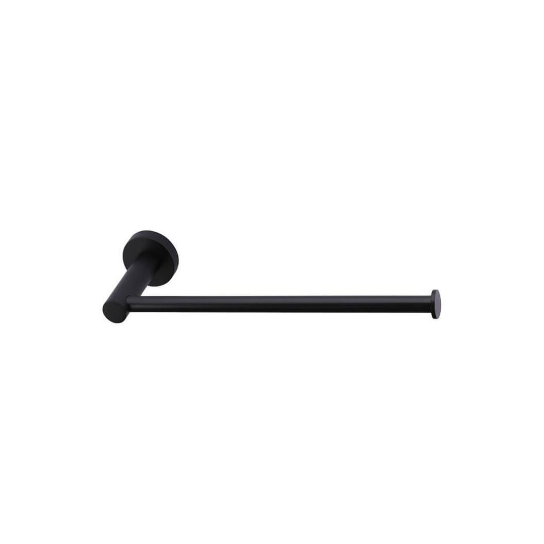Meir Round Guest Towel Rail - Matte Black