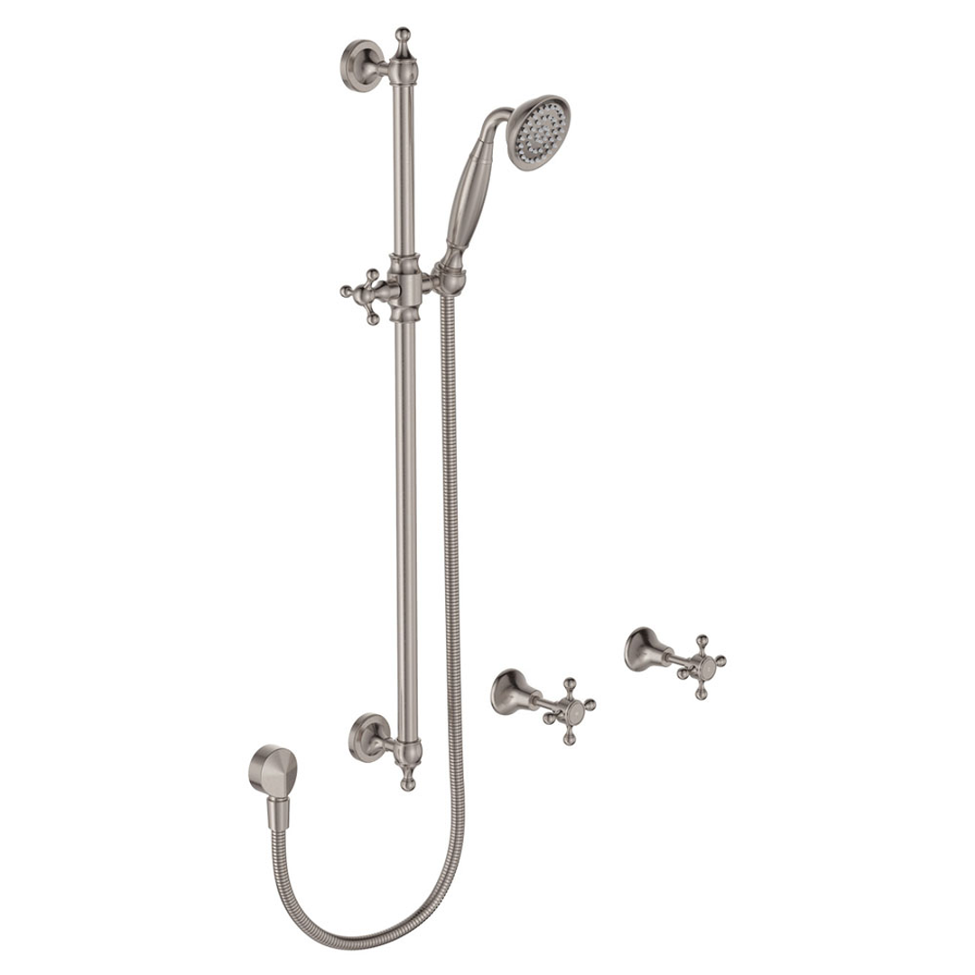 Lillian Rail Fienza Shower Set - Brushed Nickel