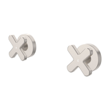 Fienza Kaya Cross Wall Taps - Brushed Nickel Sus304 & Lf Brass