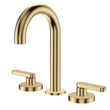 Fienza Kaya Lever Taps Round Hob Set - Urban Brass Lf Sus304 & Lf Brass