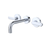 Fienza Kaya Lever Taps Wall Basin /Bath 130Mm Outlet Set - Chrome Lf