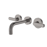 Fienza Kaya Lever Taps Wall Basin /Bath 130Mm Outlet Set - Gunmetal Lf