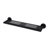Dolce Nero Metal Shelf Shower - Matt Black