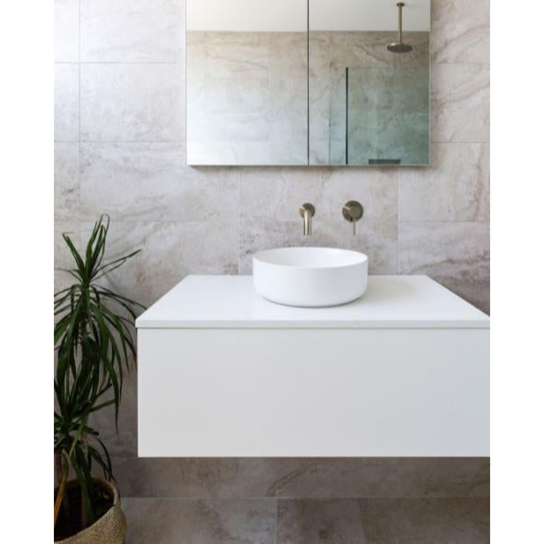 Meir Universal Round Curved Spout - Brushed Nickel