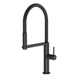 Blix Flexible Hose Sink Phoenix Mixer (Round) - Matte Black
