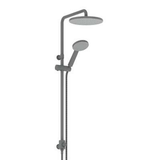 Greens Glide Rainboost Twin Rail Shower - Gunmetal