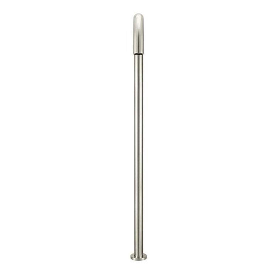 Meir Round Freestanding Bath Spout - Brushed Nickel