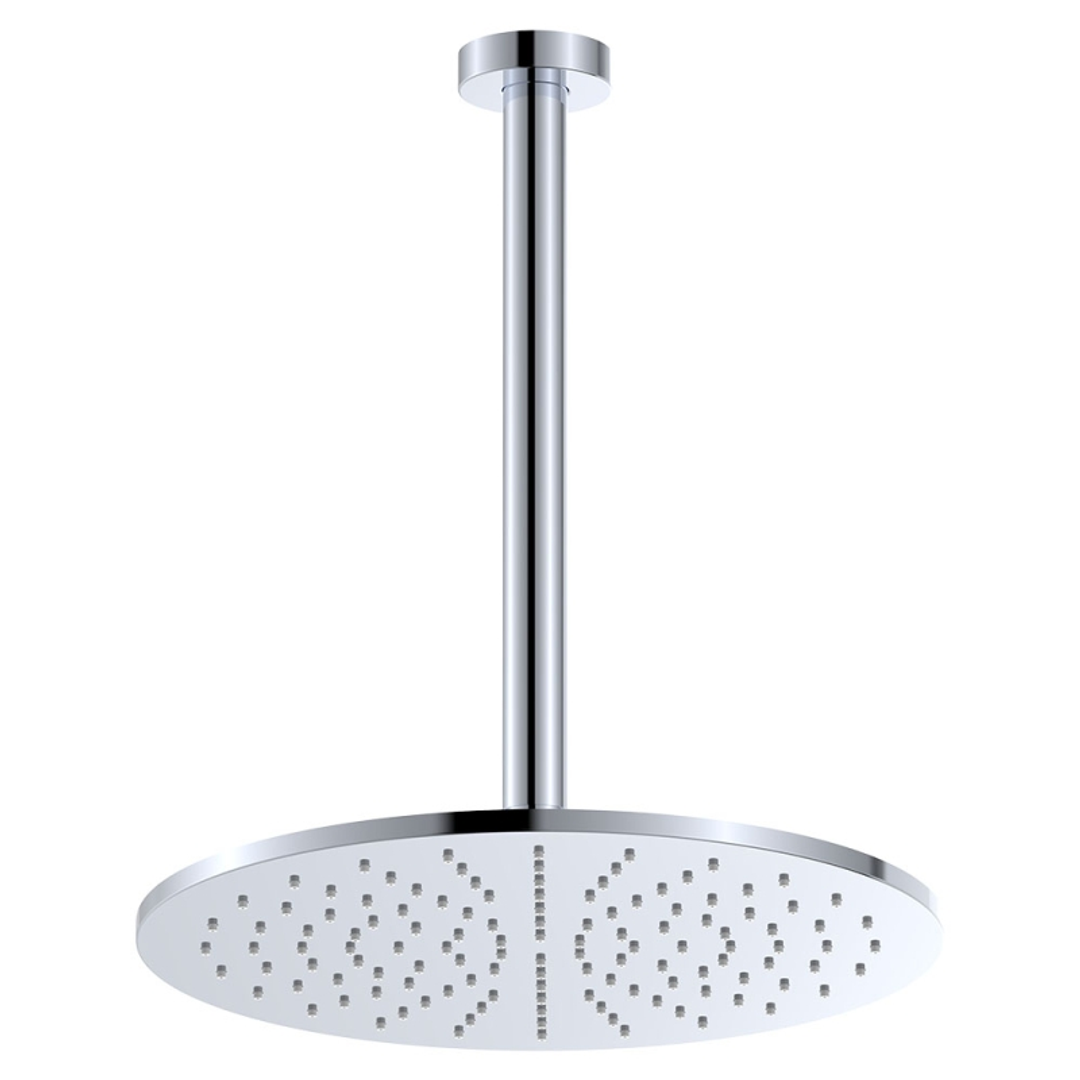 Fienza Empire Slim Shower Ceiling Dropper Set - Chrome