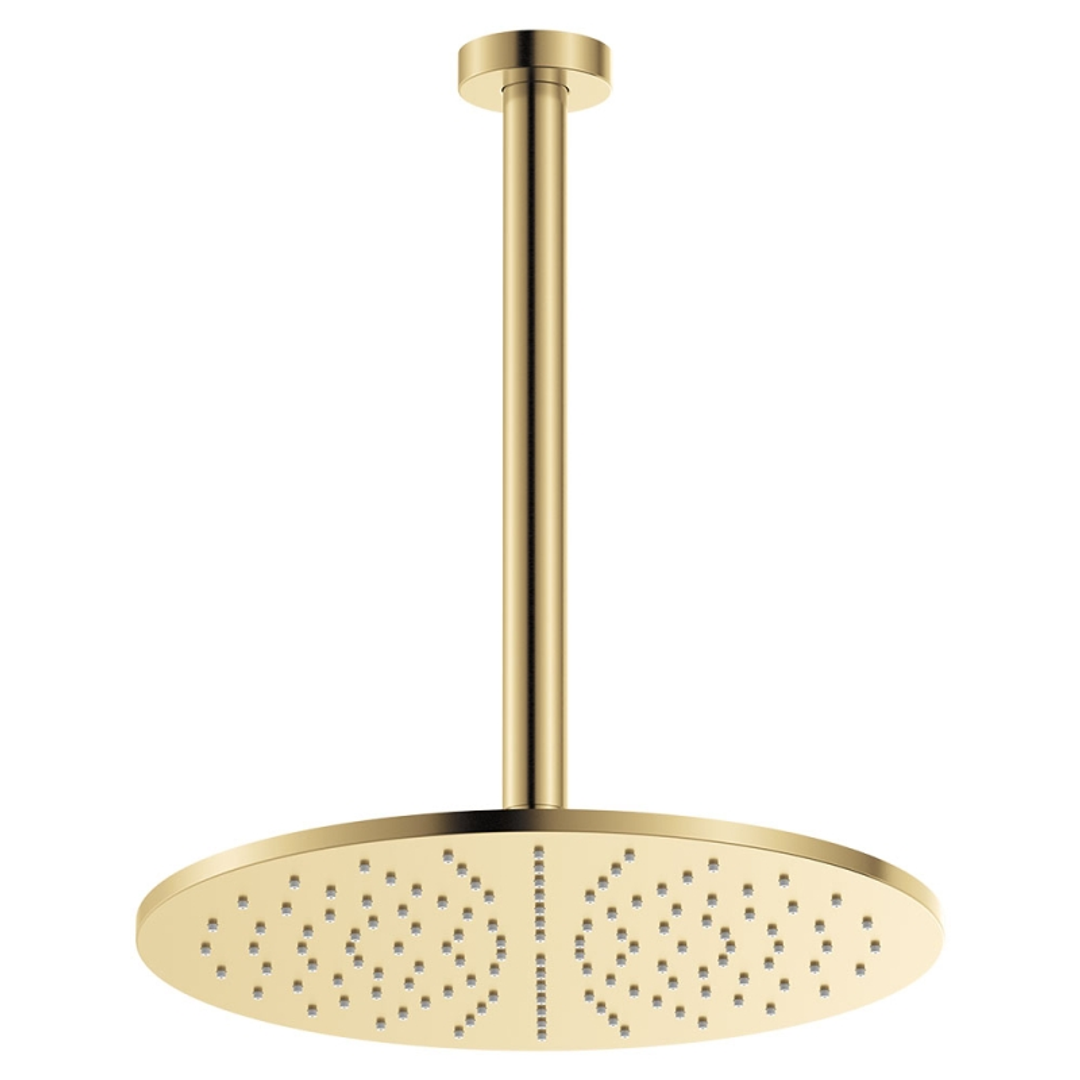 Fienza Empire Slim Shower Ceiling Dropper Set - Urban Brass