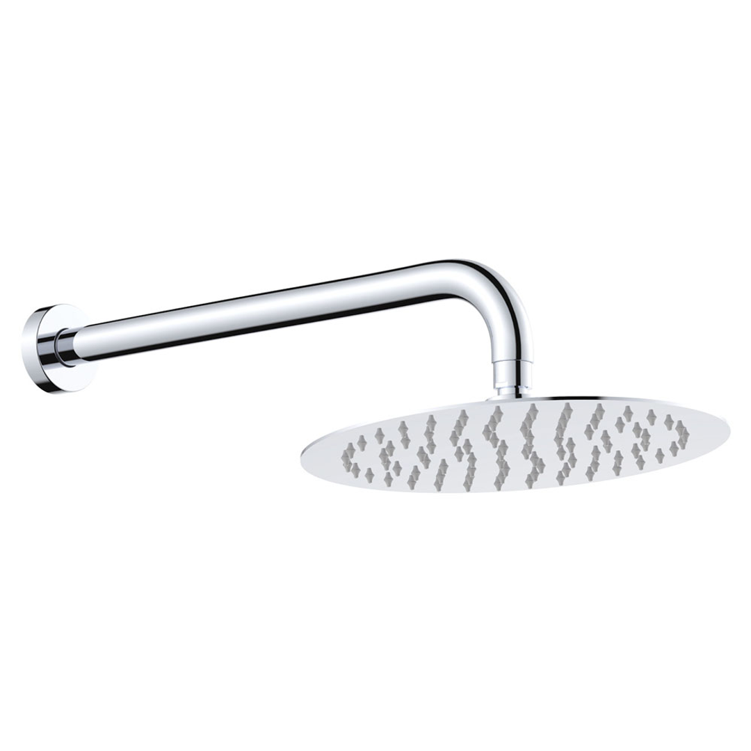 Fienza Kaya Round Shower Head 250mm - Matte Black
