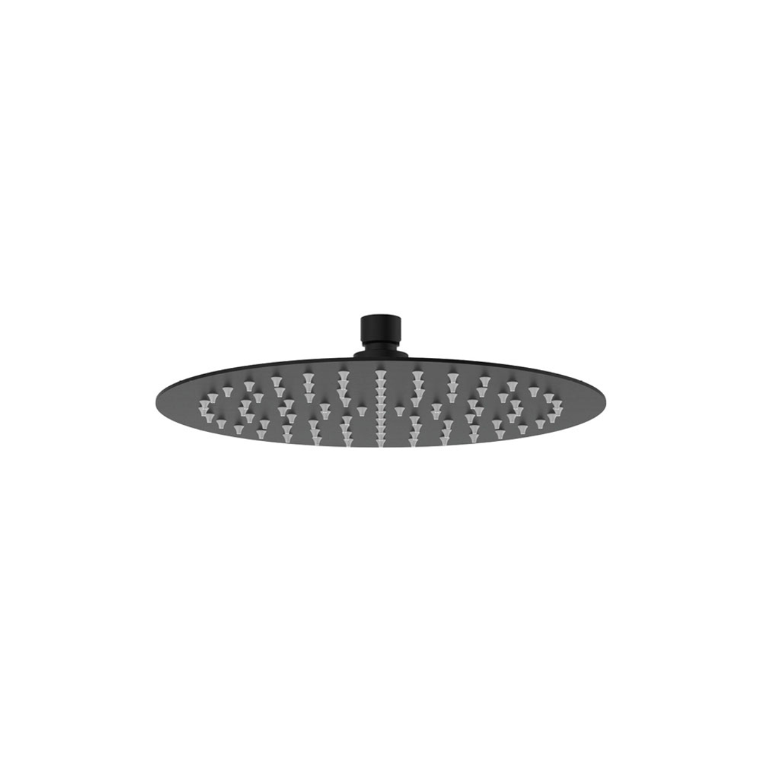 Fienza Kaya Shower Head -  250mm - Matte Black