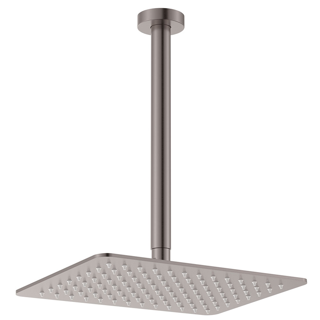Fienza Tono Shower Ceiling Dropper Set - Gunmetal