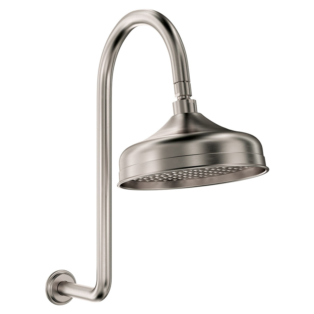 Fienza Lillian Wall Arm Shower Set - Brushed Nickel