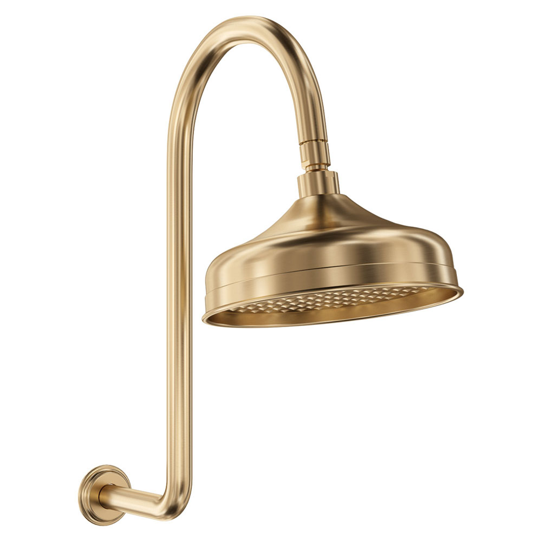 Fienza Lillian Wall Shower Arm Set - Urban Brass