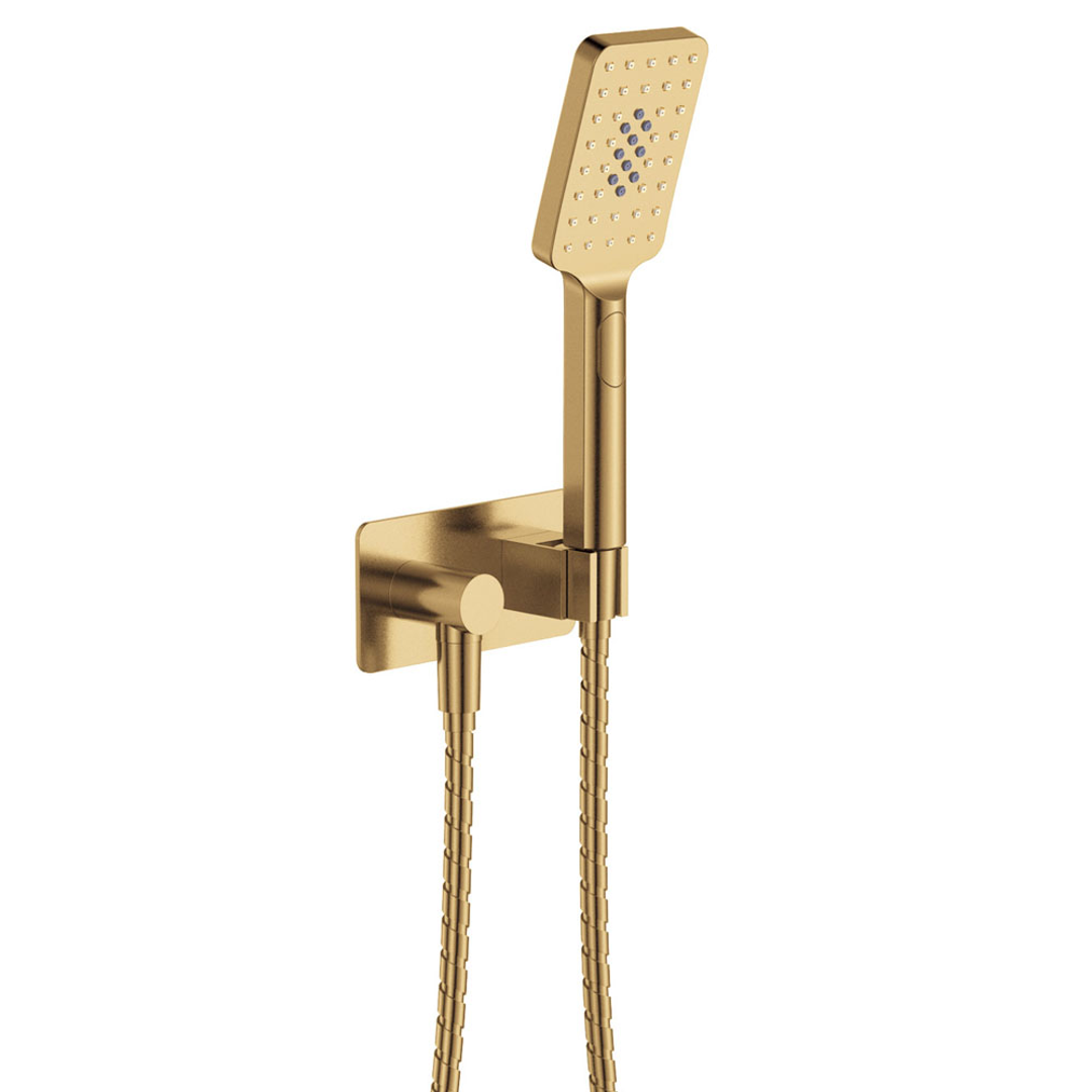 Fienza Tono Hand Shower Soft Square Plate Urban Brass