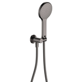 Fienza Kaya Hand Shower Round Plates - Gunmetal