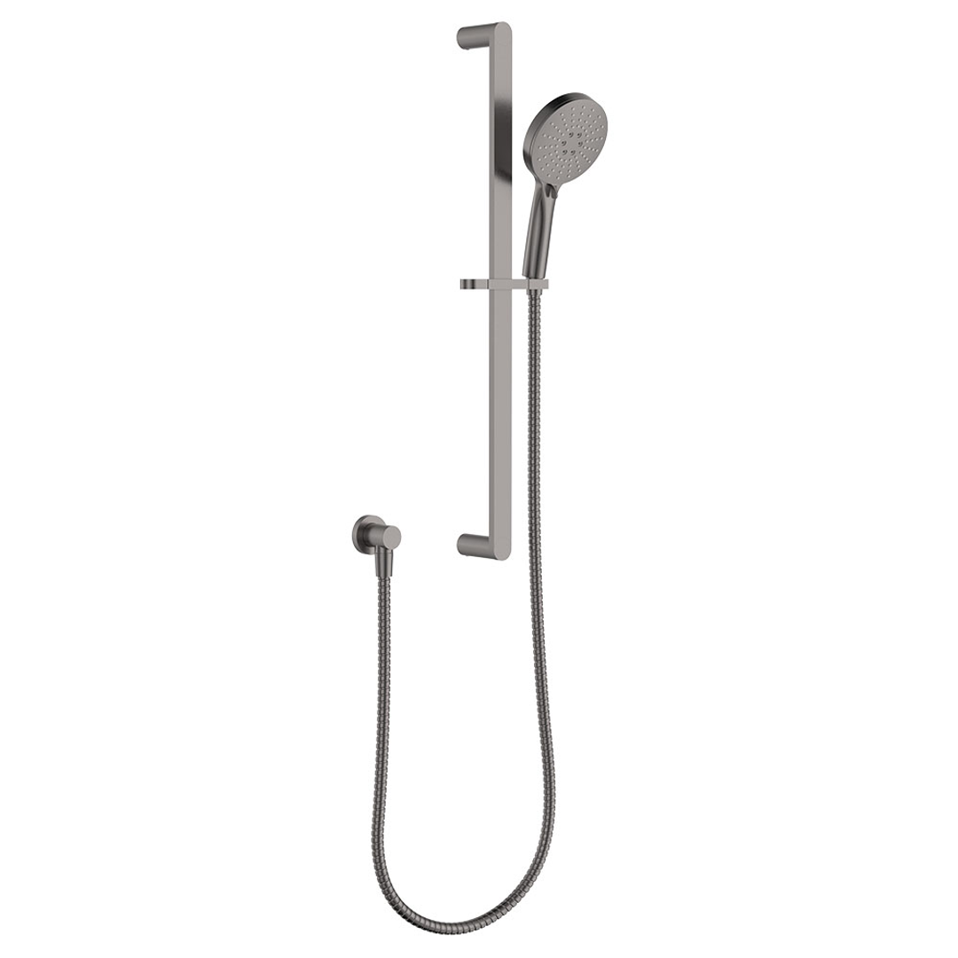 Fienza Empire Slim Rail Shower - Gunmetal