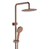 Kaya Twin Fienza Shower - Brushed Copper