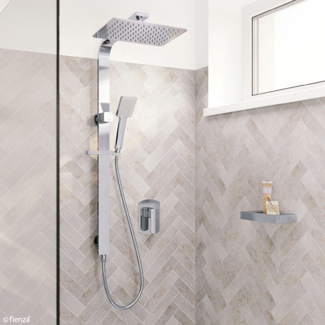 Koko Deluxe Twin Fienza Shower With HandFienza Shower Chrome 455117