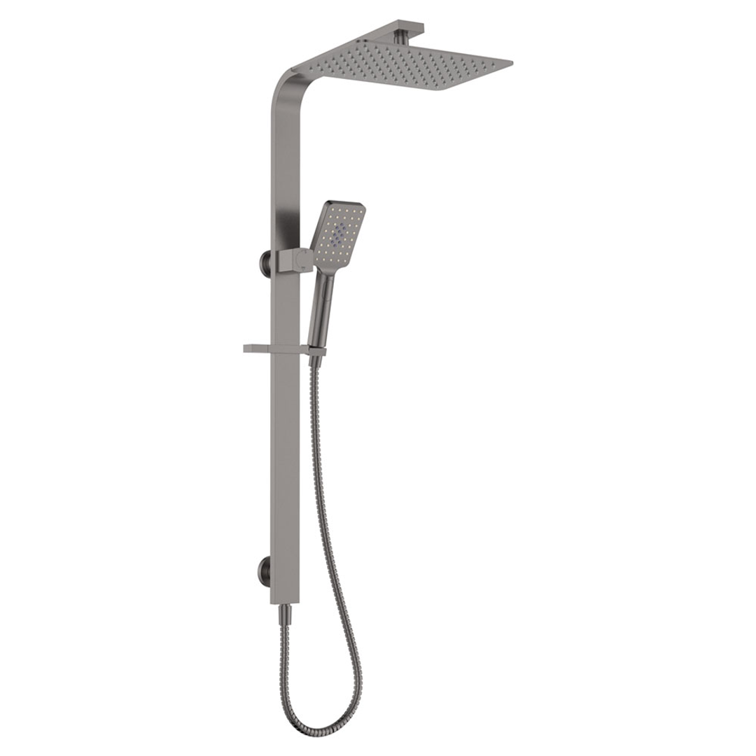 Fienza Tono Deluxe Twin Shower Sus304 - Gunmetal