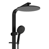 Fienza Empire Slim Deluxe Twin Shower Sus304 - Matte Black