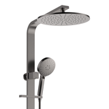 Fienza Empire Slim Deluxe Twin Shower Sus304 - Gunmetal