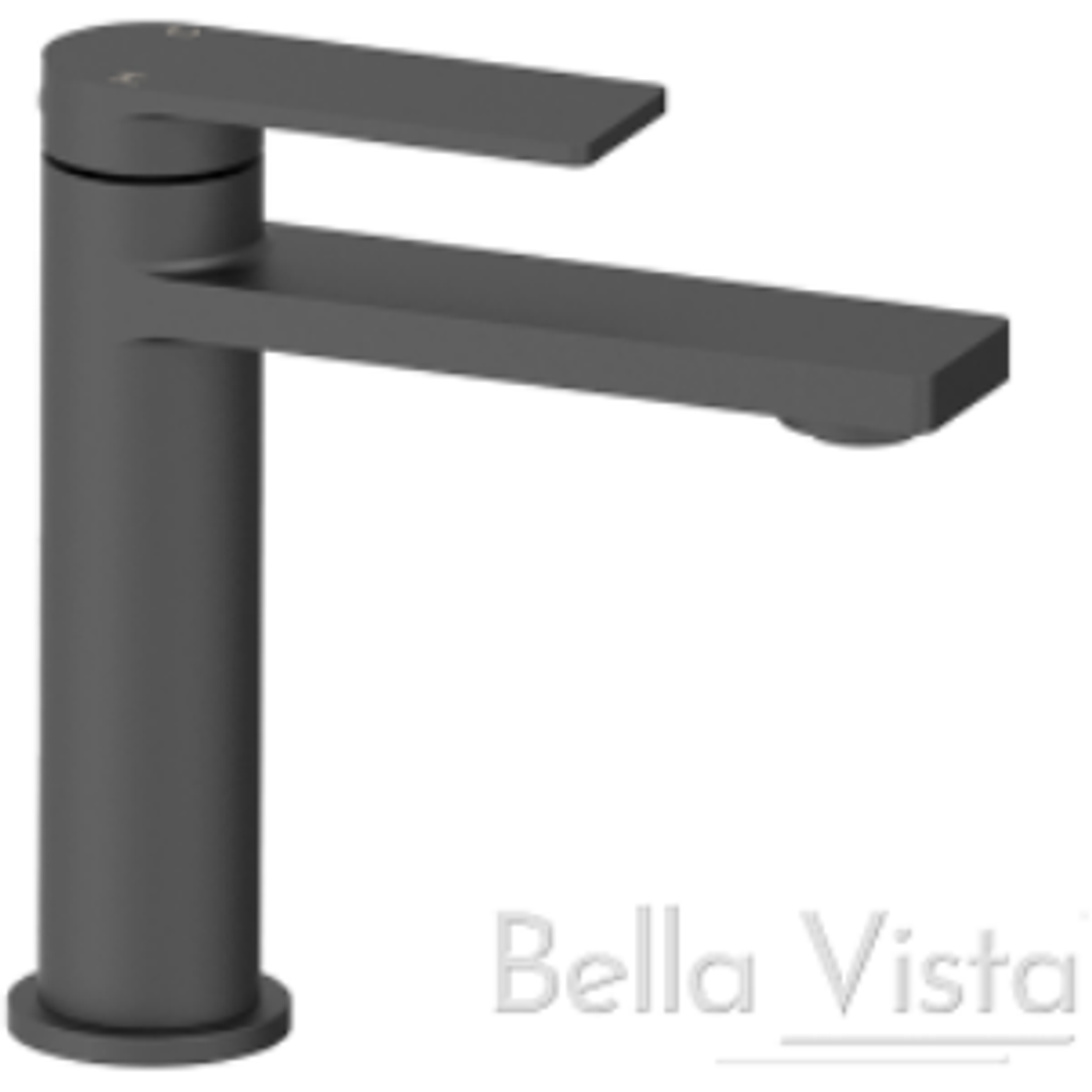 Bella Vista Cresta Basin Mixer - Black