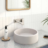 Teel Wall Basin/Bath Phoenix Mixer Set 200mm - Brushed Nickel