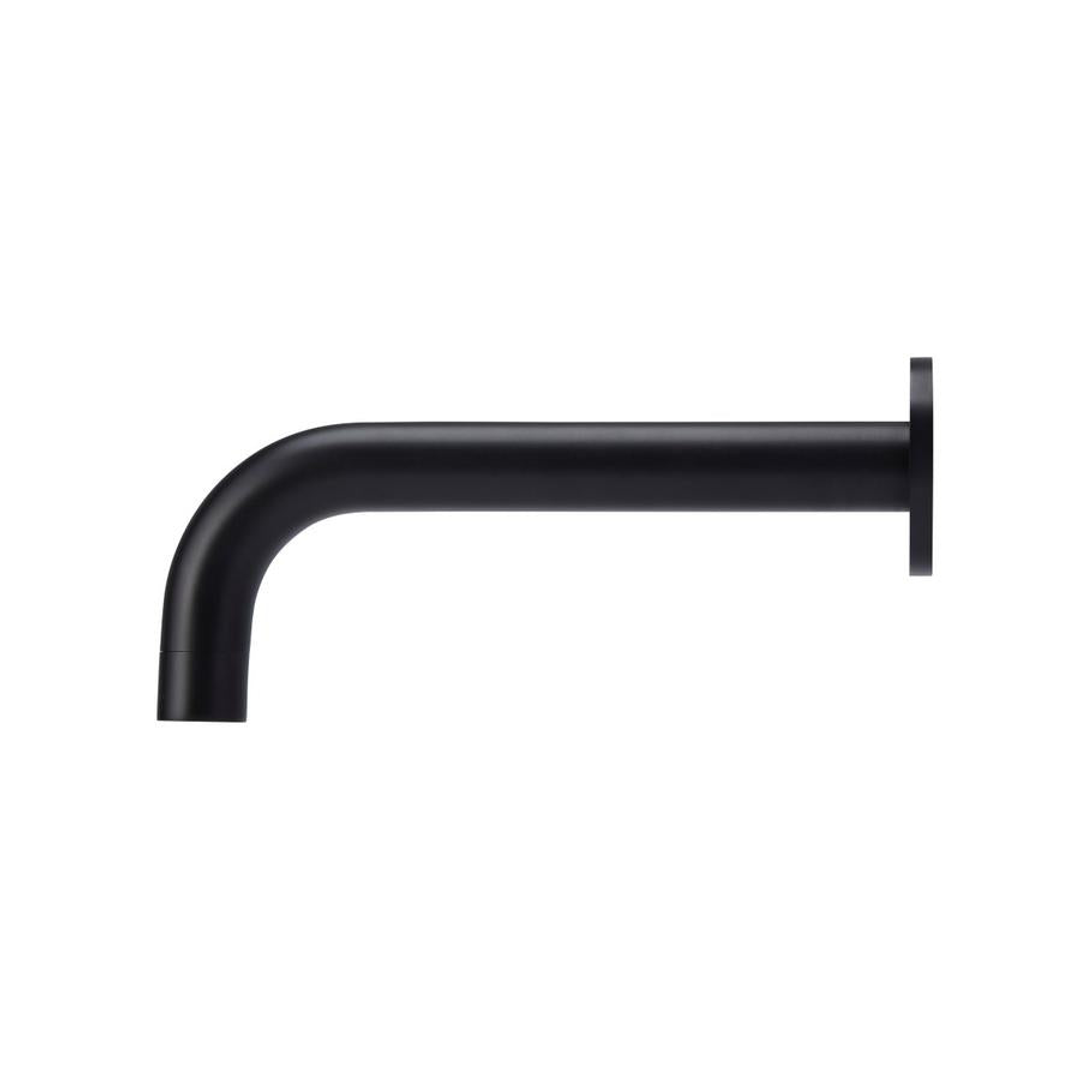 Meir Universal Round Curved Spout - Matte Black