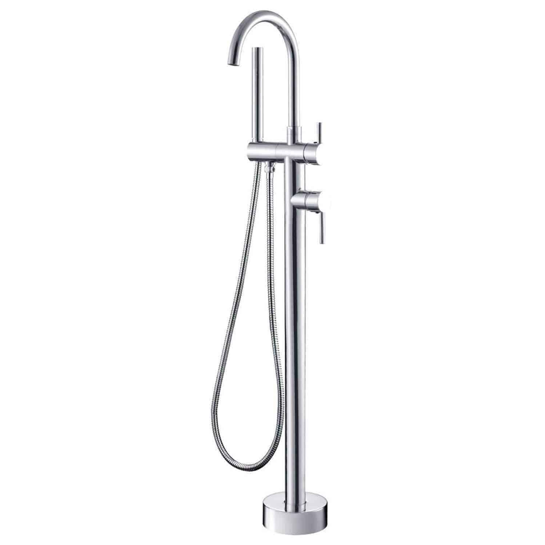 Isabella Bath Filler Inc Fienza Mixer With Shower Head Chro