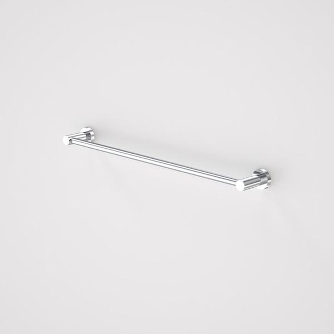 Cosmo Metal Single Caroma Towel Rail 600mm Chrome