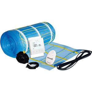 Thermonet EZ 200W/m² Self Adhesive 2x0.5m - 1m² 200Watts Floor Heating Kit Including Thermostat