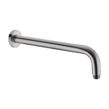 Nero Round Shower Arm - Gunmetal Grey