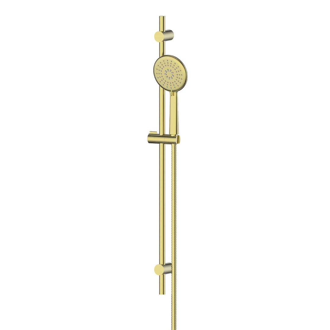 Greens Rocco Rail Shower - Brushed Brass