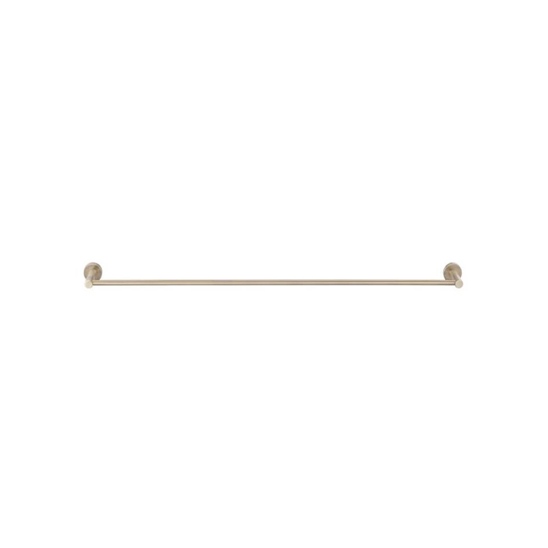 Meir Round Single Towel Rail 900Mm - Champagne