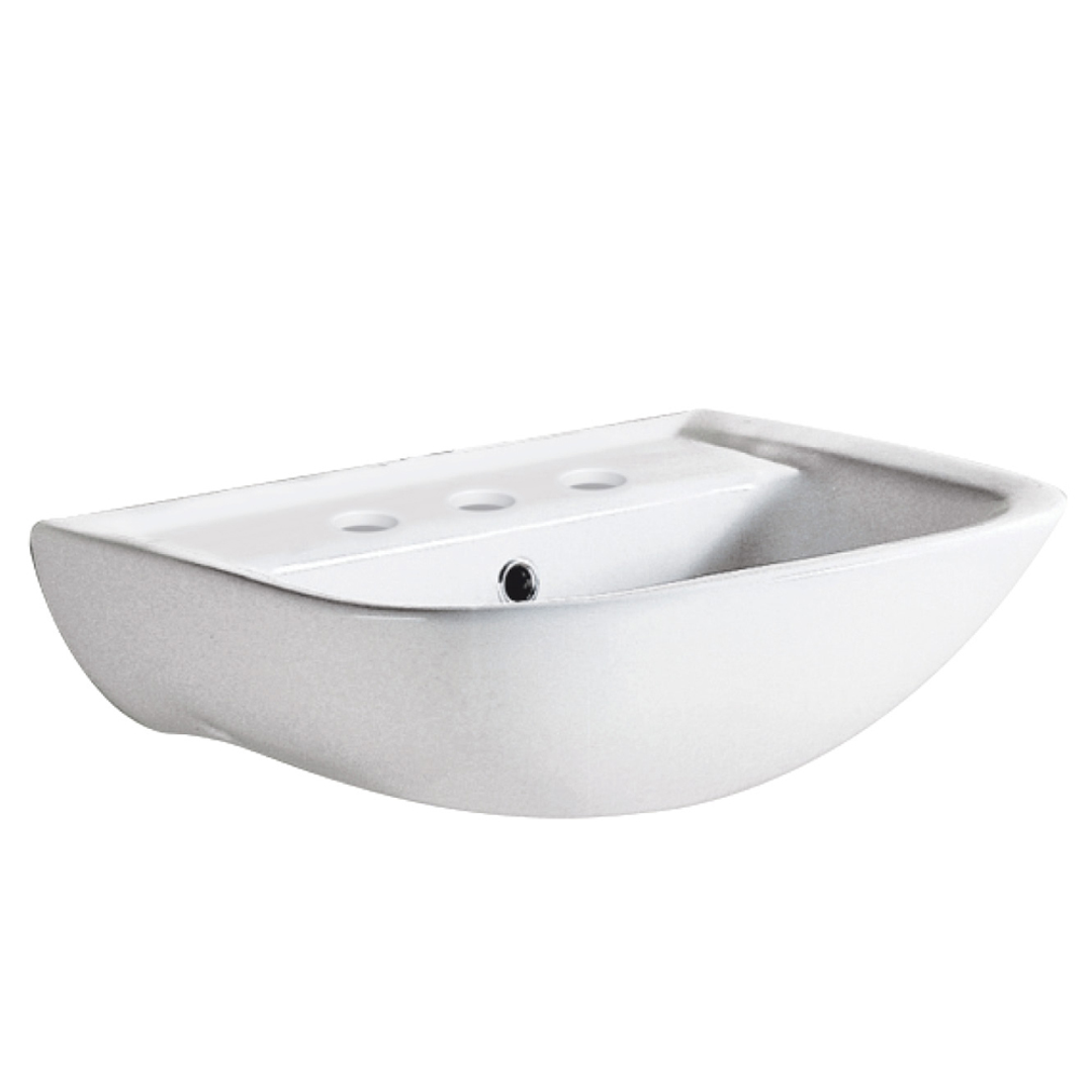 Fienza Lara Wall Basin 3 Tap Hole(Fienza P#:600103W)