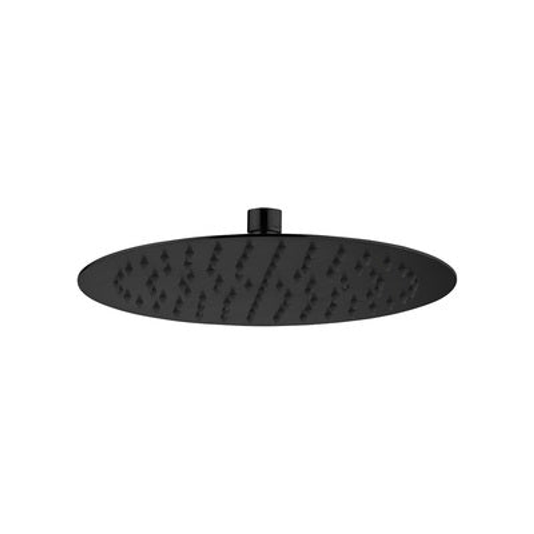 Fienza Slice Round Shower Head - Matte Black
