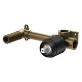 Builders Wall Phoenix Mixer Set Breech Only - Matte Black