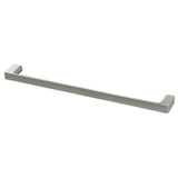 Phoenix Gloss Single Towel Rail 600mm - Brushed Nickel