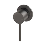 Vivid Slimline SwitchMix Phoenix Shower/Wall Mixer 60mm Backplate - Gunmetal