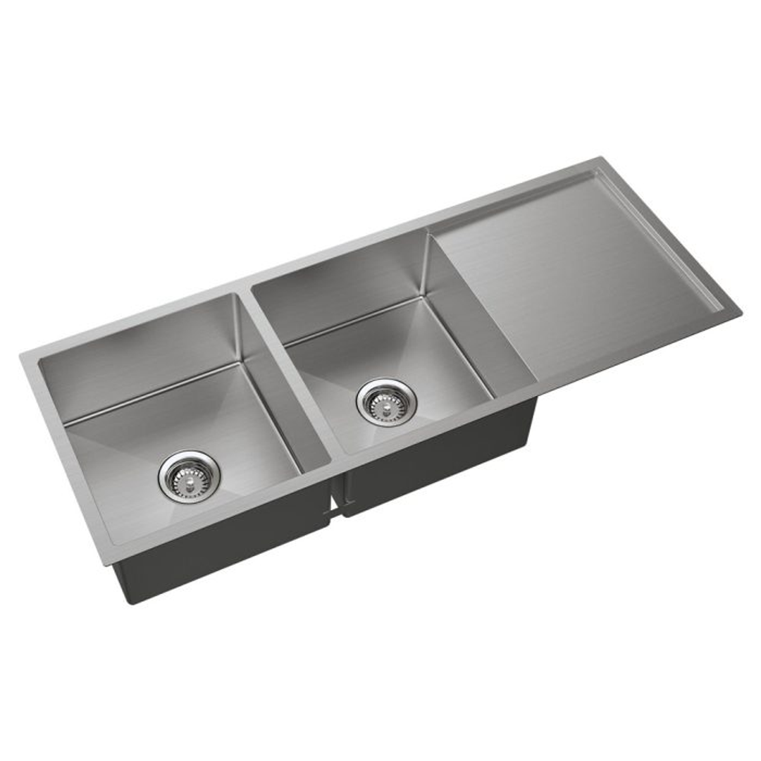 Fienza Hana Double Kitchen Sink - 29L/29L