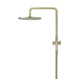 Meir Round Combination Shower Rail 300Mm Rose Single Function Hand Shower - Tiger Bronze