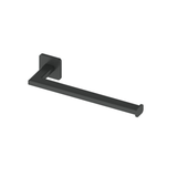 Zuri Hand Greens Towel Bar - Matt Black