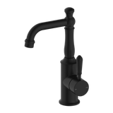 Nero York Basin Mixer With Metal Lever - Matte Black