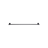 Meir Round Single Towel Rail 900Mm - Matte Black