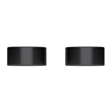Meir Circular Wall Taps - Matte Black