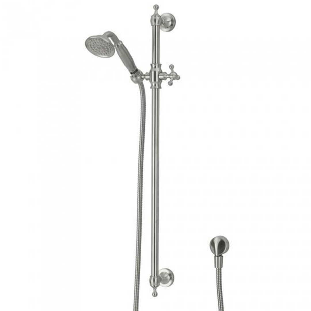 Fienza Lillian Shower On Rail - Brushed Nickel