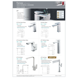 Fienza Jet Floor Mount Bath Mixer  Chrome