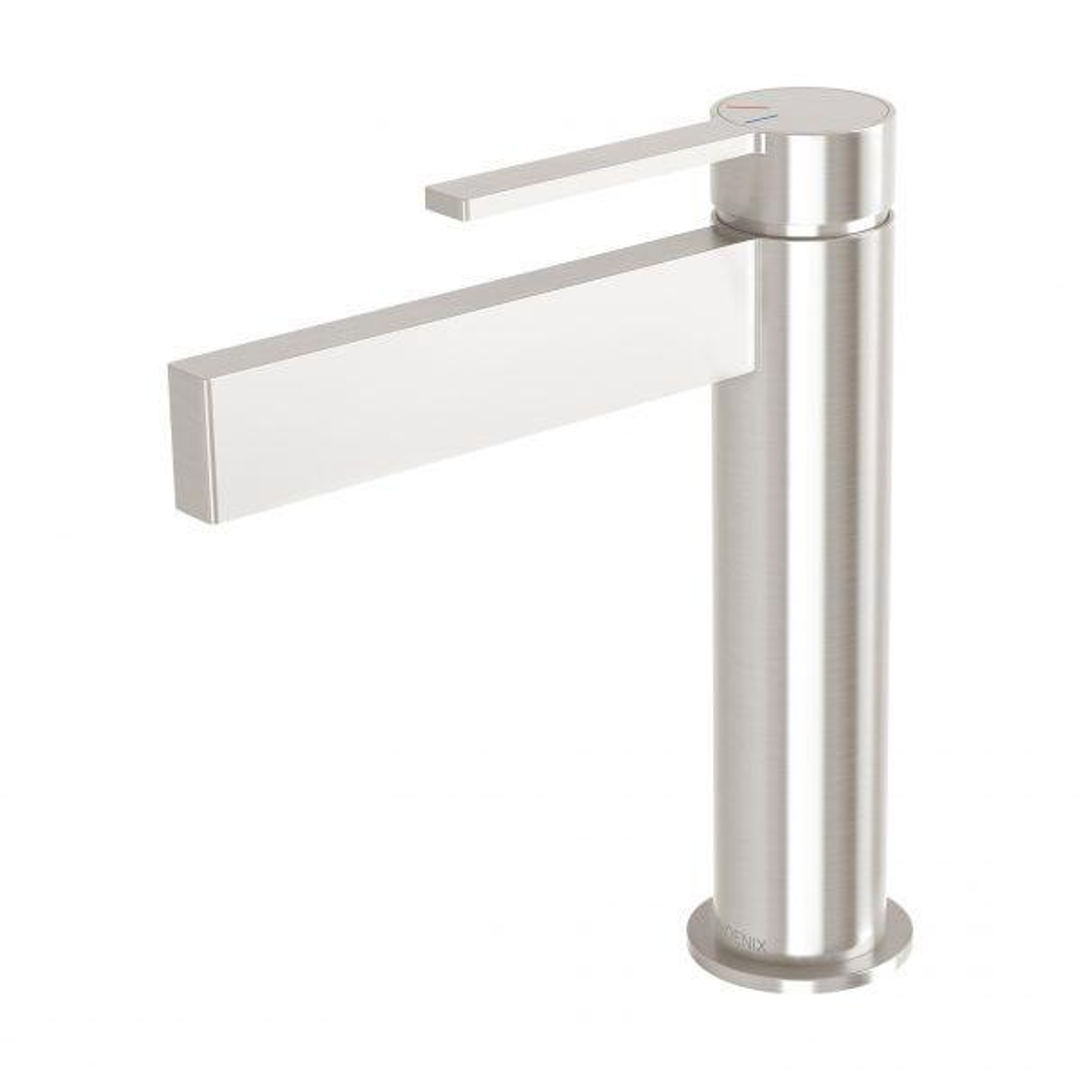 Lexi Mkii Basin Phoenix Mixer - Brushed Nickel